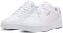 Puma Caven 2.0 sneakers wit roze koraalrood Jongens Meisjes Imitatieleer 35.5 - Thumbnail 3