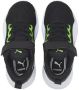 Puma Flyer Runner V Inf sneakers zwart groen wit Mesh Meerkleurig 26 - Thumbnail 3
