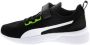 Puma Flyer Runner V PS sneakers zwart geel wit Jongens Mesh Meerkleurig 28 - Thumbnail 3