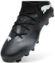 Puma Future 7 Match FG AG Junior voetbalschoenen zwart wit Imitatieleer 33 - Thumbnail 3