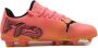 Puma Future 7 Play FG AG Jr. voetbalschoenen roze zwart oranje Imitatieleer 37 - Thumbnail 2