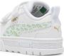 Puma Mayze sneakers wit groen Meisjes Imitatieleer Printopdruk 26 - Thumbnail 1