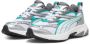 Puma Morphic sneakers wit petrol antraciet Mesh Meerkleurig 35.5 - Thumbnail 2