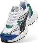 Puma Morphic Techie sneakers wit zwart groen Jongens Meisjes Mesh Meerkleurig 28 - Thumbnail 3
