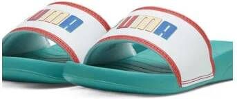 Puma Popcat 20 Jr. badslippers groen wit rood Rubber Logo 34.5 - Foto 3