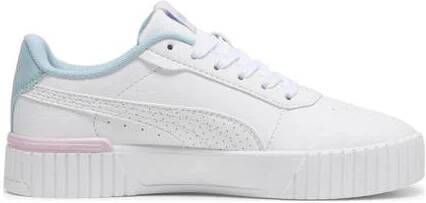 Puma Carina 2.0 Tropical sneakers wit lichtblauw lila Imitatieleer 35.5 - Foto 4