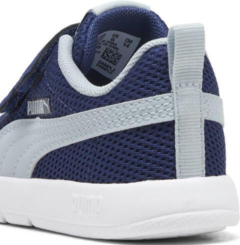 Puma Courtflex V3 Mesh sneakers donkerblauw lichtblauw Meerkleurig
