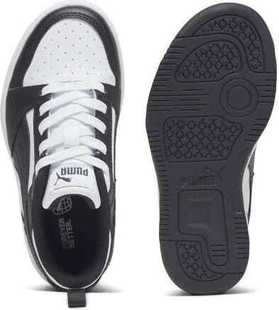 Puma Rebound V6 Lo sneakers wit zwart Imitatieleer Meerkleurig 31 - Foto 7
