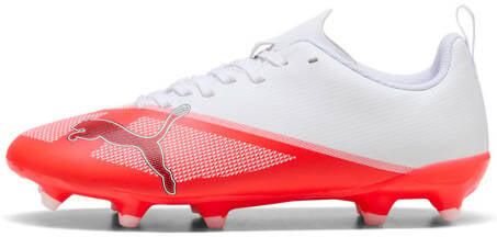 Puma Ultra 7 Play FG AG junior voetbalschoenen rood wit Imitatieleer - Foto 4