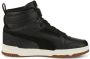 Puma Rebound Game WTR Joy sneakers zwart Jongens Meisjes Imitatieleer Meerkleurig 39 - Thumbnail 5
