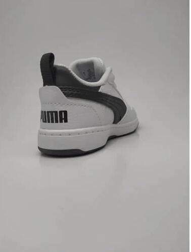 Puma Rebound V6 Lo sneakers grijs rood wit Imitatieleer 29 - Foto 6