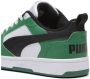 Puma Rebound V6 Lo sneakers wit zwart groen Leer Meerkleurig 26 - Thumbnail 5