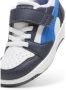 Puma Rebound v6 Low sneakers wit kolbaltblauw grijs Imitatieleer 27 - Thumbnail 3