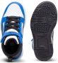 Puma Rebound v6 Mid V6 Mid sneakers wit zwart blauw Imitatieleer 28 - Thumbnail 5