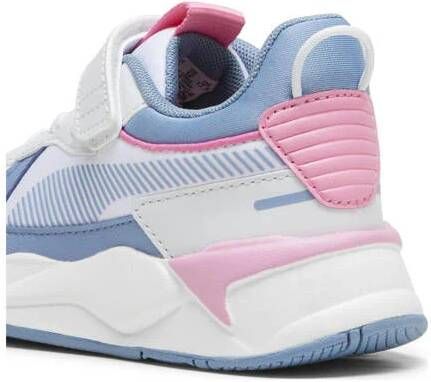 Puma RS-X Dreamy sneakers wit lichtblauw roze Jongens Meisjes Mesh Meerkleurig 28