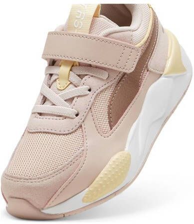 Puma RS-X Metallic sneakers roze geel wit Jongens Meisjes Suede 28 - Foto 3