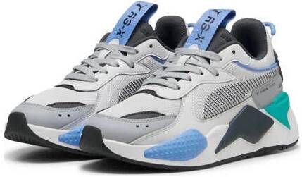 Puma RS-X sneakers grijs blauw petrol Jongens Meisjes Mesh 35.5