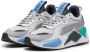 Puma RS-X sneakers grijs blauw petrol Mesh 35.5 - Thumbnail 3