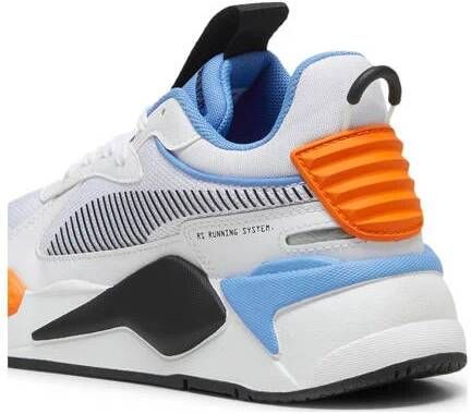 Puma RS-X sneakers wit blauw oranje Jongens Meisjes Mesh 35.5