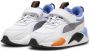 Puma RS-X sneakers wit lichtblauw oranje Jongens Meisjes Mesh Meerkleurig 23 - Thumbnail 1