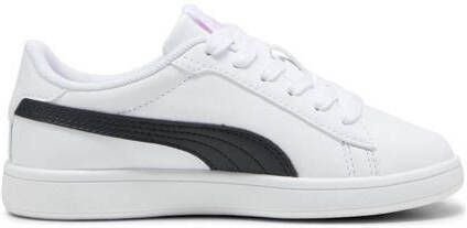 Puma Smash 3.0 Dance Party sneakers wit lila zwart Jongens Meisjes Imitatieleer 28 - Foto 2