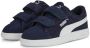 Puma Smash 3.0 SD V sneakers donkerblauw wit Suede Logo 20 - Thumbnail 3