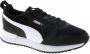 PUMA R78 Jr Lage sneakers Zwart - Thumbnail 4