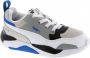 Puma X Ray 2 Square AC PS sneakers grijs wit kobaltblauw zwart - Thumbnail 3