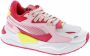 Puma RS-Z Core Jr sneakers wit roze rood geel Meisjes Imitatieleer Meerkleurig 38 - Thumbnail 3