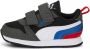 Puma R78 V Inf sneakers zwart wit grijs blauw - Thumbnail 30