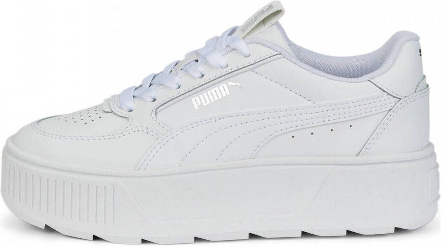 Puma Kar Rebelle Unisex Schoenen Wit Maat: 35.5 Leer Foot Locker - Foto 7