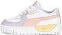 Puma Cali Dream Pastel leren sneakers wit lila geel Leer Meerkleurig 23 - Thumbnail 3