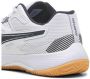 Puma Solarflash Jr II voetbalschoenen wit antraciet gum Imitatieleer 28 - Thumbnail 3