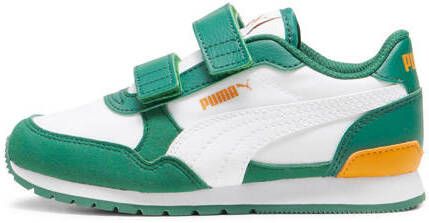 Puma ST Runner V3 sneakers groen wit camel Imitatieleer 28 - Foto 3