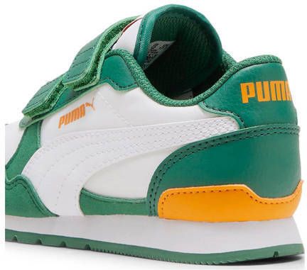Puma ST Runner V3 sneakers groen wit camel Imitatieleer 35 - Foto 3