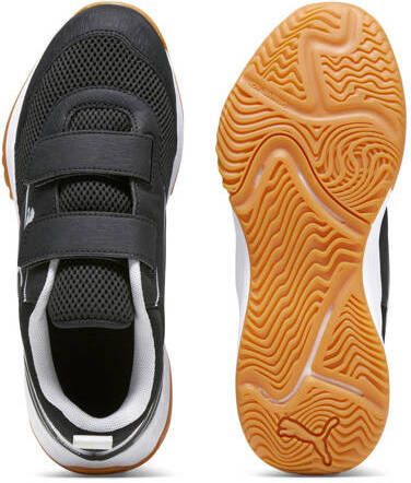PUMA Varion II V Jr FALSE Sportschoenen Black-Cool Light Gray-Yellow Blaze-Gum - Foto 4