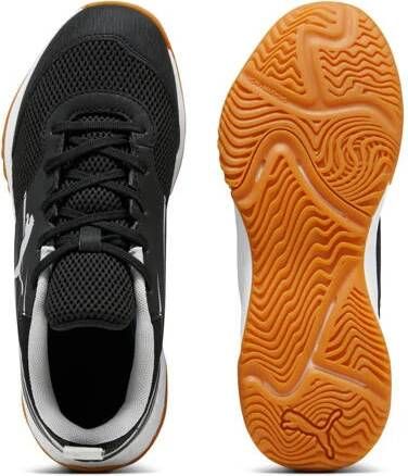 PUMA Varion II Jr FALSE Sportschoenen Black-Cool Light Gray-Yellow Blaze-Gum - Foto 4