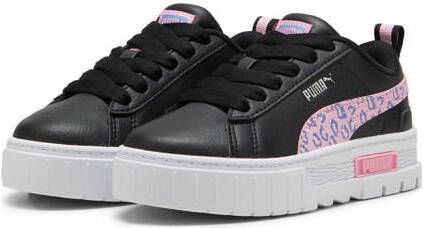 Puma Wild sneakers zwart roze lila Meisjes Imitatieleer Logo 28 - Foto 2