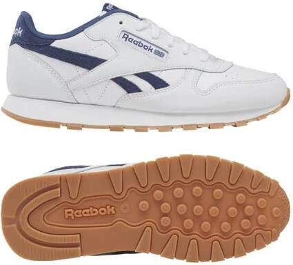 Reebok Classics Classic Leather sneakers wit donkerblauw Jongens Meisjes Leer 36.5