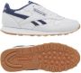 Reebok Classics Leather sneakers wit donkerblauw Leer Effen 36.5 - Thumbnail 3