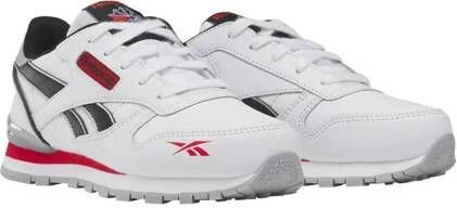 Reebok Classics Classic Step 'N' Flash sneakers met lichtjes wit grijs rood Jongens Meisjes Leer 30