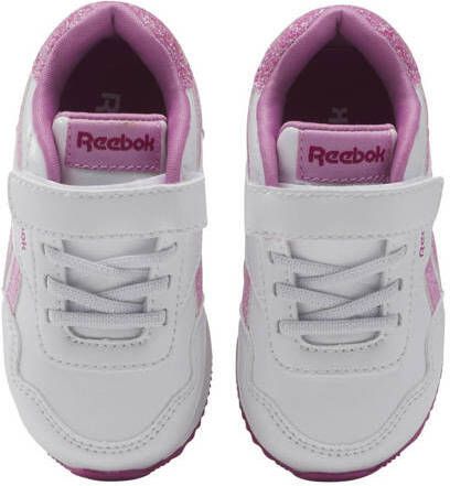 Reebok Classics Royal Prime Jog 3.0 sneakers wit roze Jongens Meisjes Imitatieleer 21.5 - Foto 3