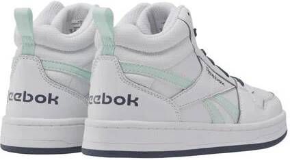 Reebok Classics Royal Prime 2.2 sneakers wit lichtgroen zwart Imitatieleer 27.5