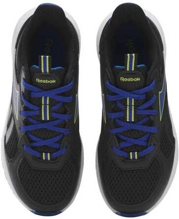 Reebok Classics Royal Prime 4.0 sportschoenen zwart kobaltblauw geel Jongens Meisjes Imitatieleer 36 Sneakers