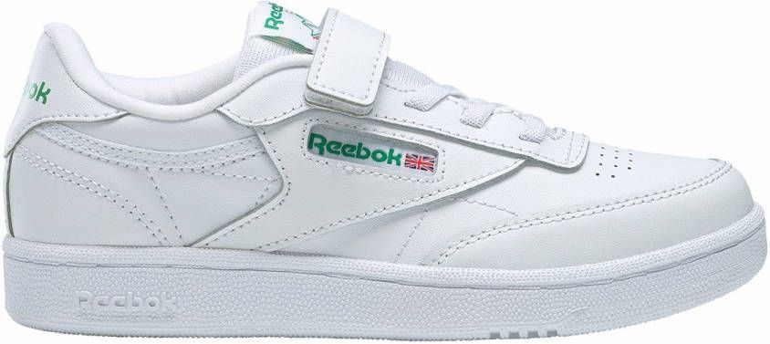 Reebok Club C 1v Sneaker Tennis Schoenen white glen green vector blue maat: 31 beschikbare maaten:27 28 29 30 31 32 33 34 - Foto 3