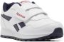 Reebok Classics Royal Prime sneakers wit donkerblauw rood Jongens Meisjes Imitatieleer 30.5 - Thumbnail 3