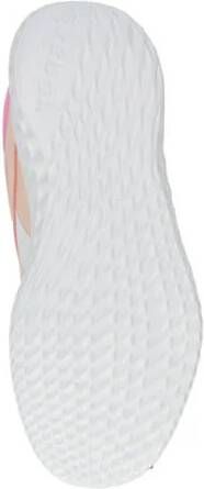 Reebok Training Rush Runner 5 hardloopschoenen wit roze zalm Jongens Meisjes Textiel 28 Sneakers