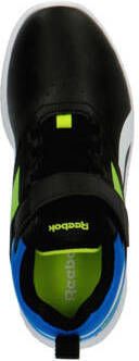 Reebok Training Rush Runner 5 hardloopschoenen zwart kobaltblauw limegroen Textiel 31.5 Sneakers
