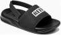 Reef badslippers met hielbandje zwart Jongens Rubber Logo 22 - Thumbnail 3