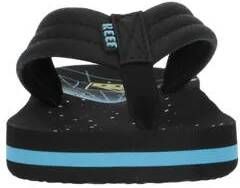 Reef Kids Ahi teenslippers zwart Jongens Rubber 35